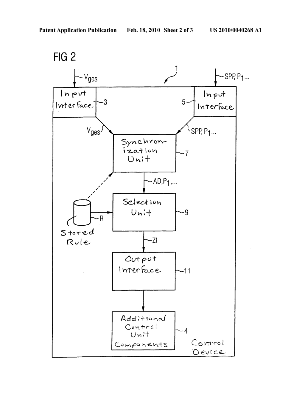 METHOD AND CONTROL DEVICE TO CONTROL A SLICE IMAGE ACQUISITION SYSTEM - diagram, schematic, and image 03