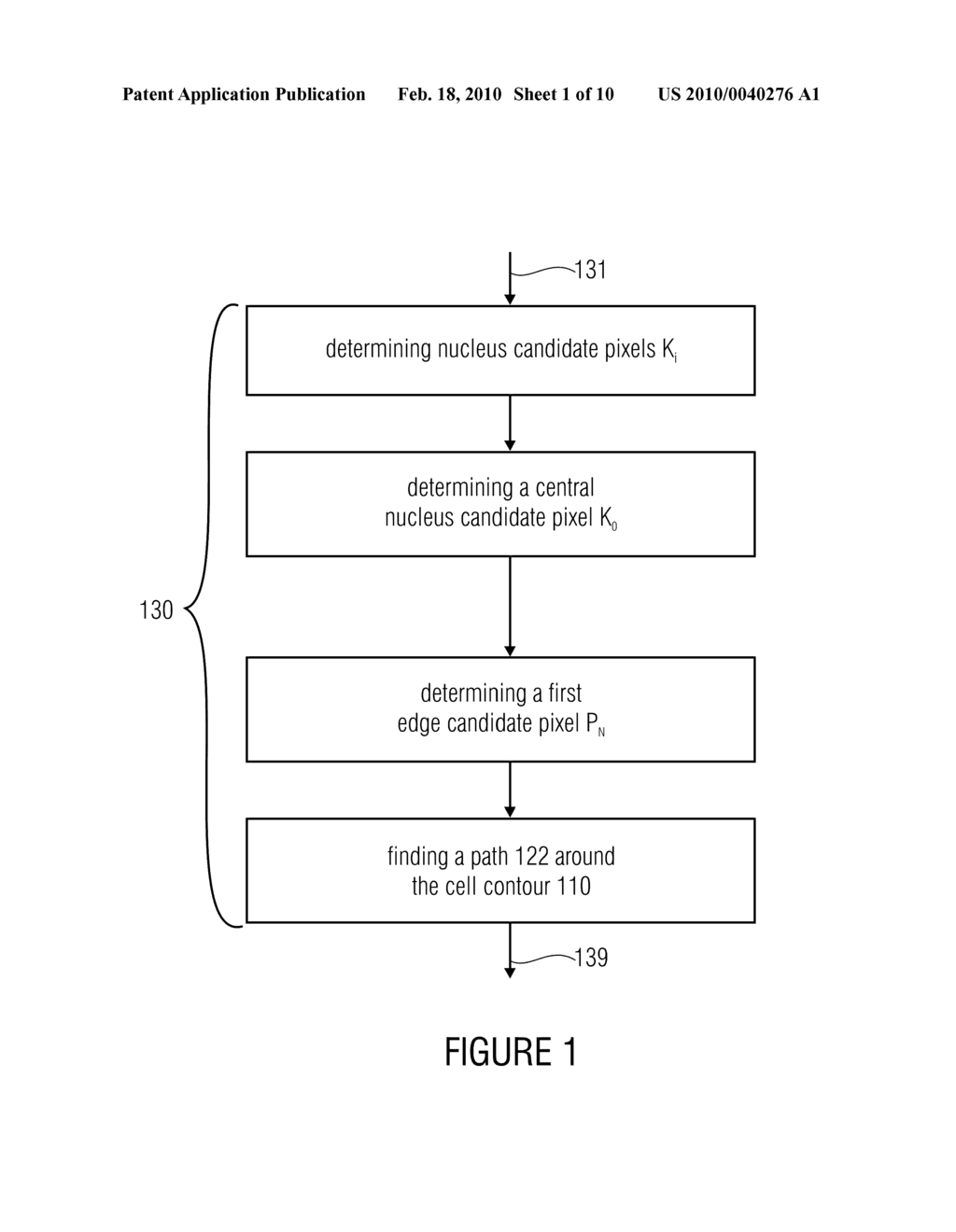 METHOD AND APPARATUS FOR DETERMINING A CELL CONTOUR OF A CELL - diagram, schematic, and image 02