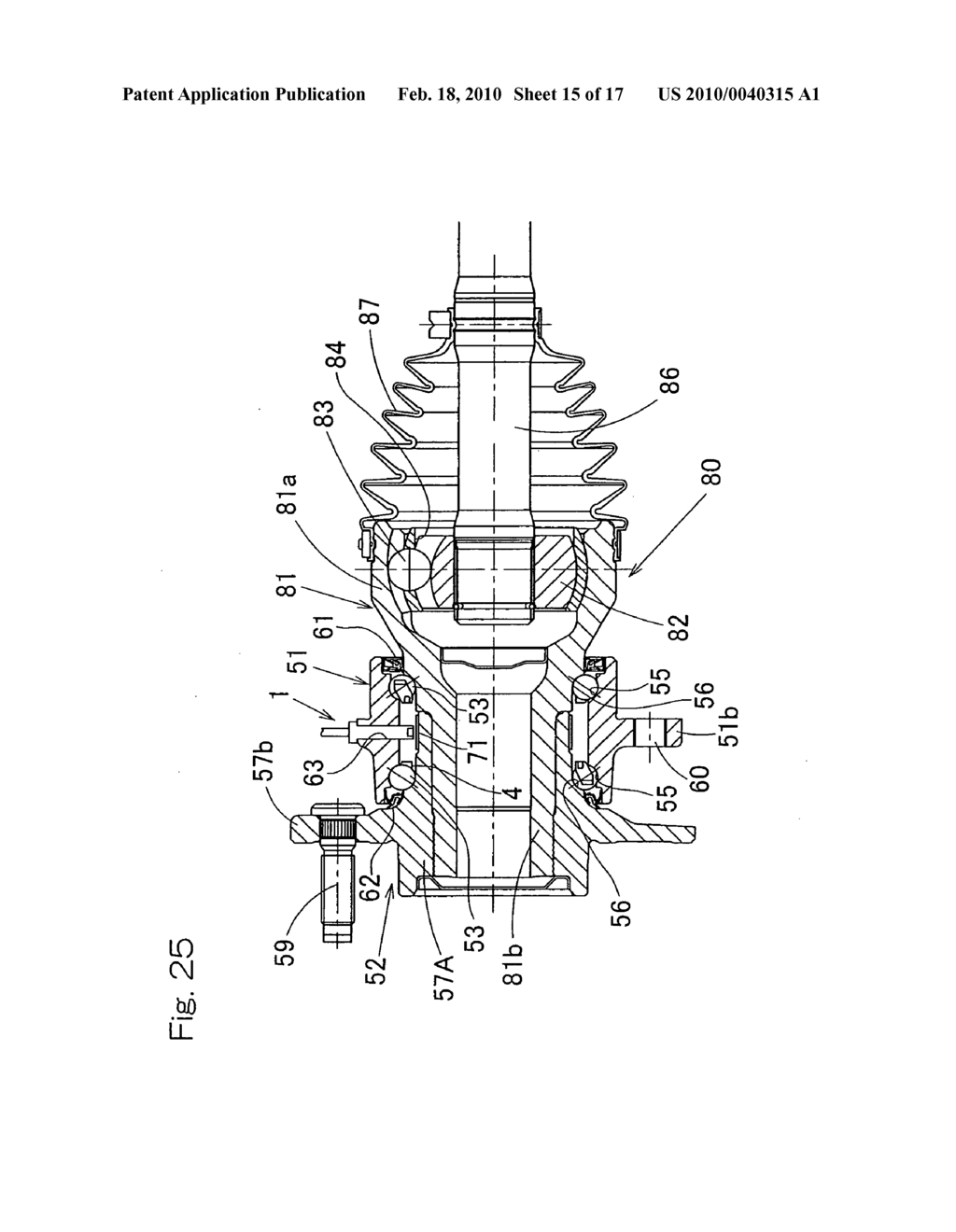 Rotation detector,wheel bearing equipped therewith and process for manufacturing the same - diagram, schematic, and image 16