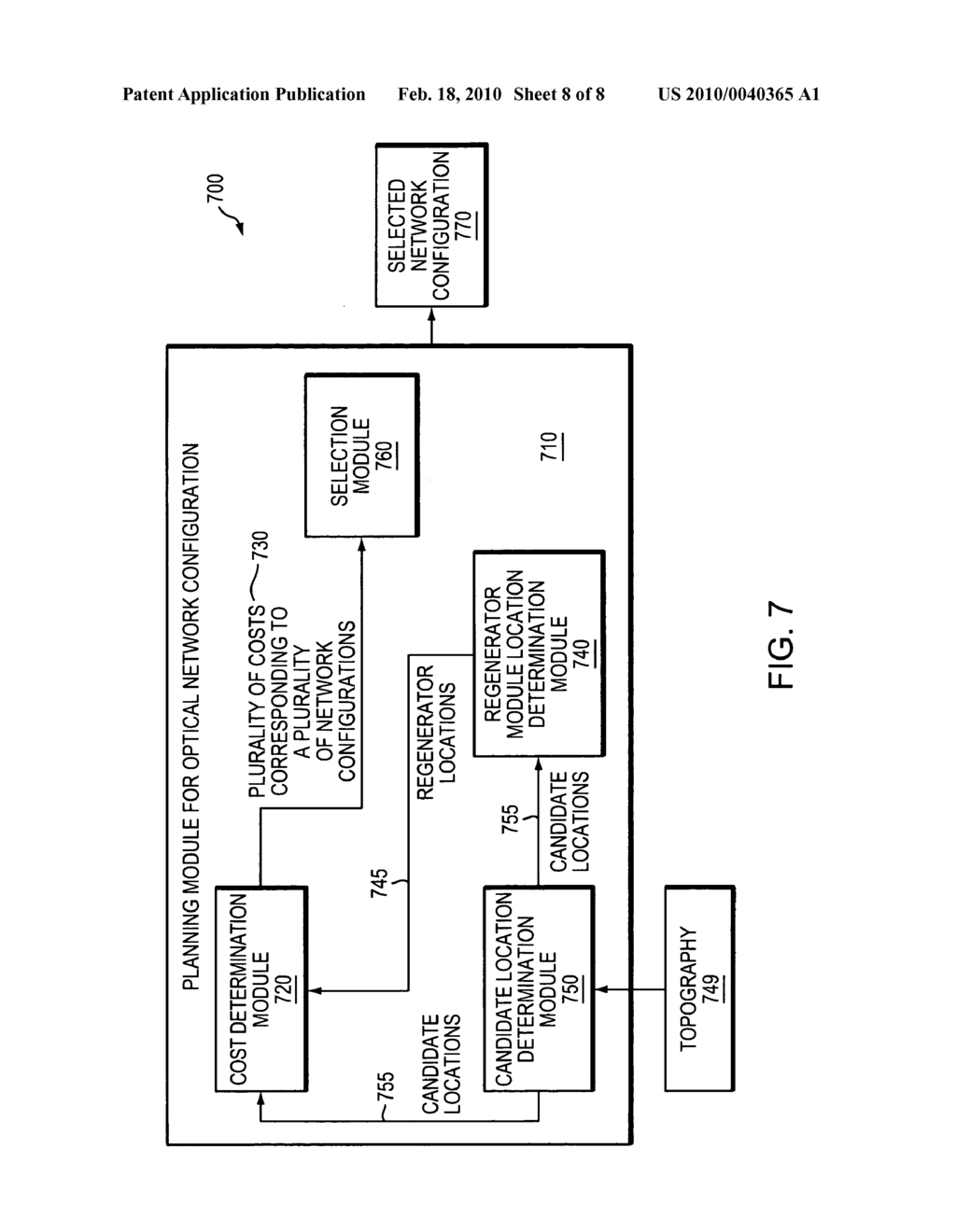 Method and apparatus for planning network configuration in an optical network - diagram, schematic, and image 09