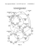 Method and apparatus for displaying and identifying available wavelength paths across a network diagram and image