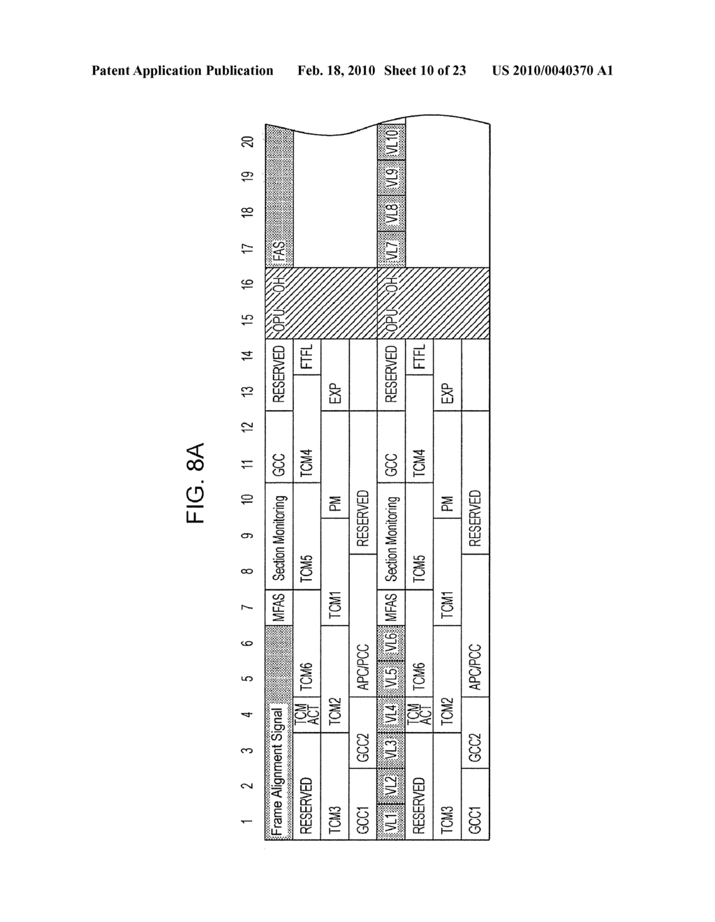 FRAME GENERATING APPARATUS, OPTICAL TRANSMISSION SYSTEM, FRAME GENERATING METHOD, AND OPTICAL TRANSMISSION METHOD - diagram, schematic, and image 11