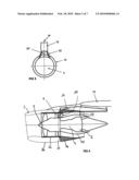 BYPASS TURBOJET ENGINE NACELLE diagram and image