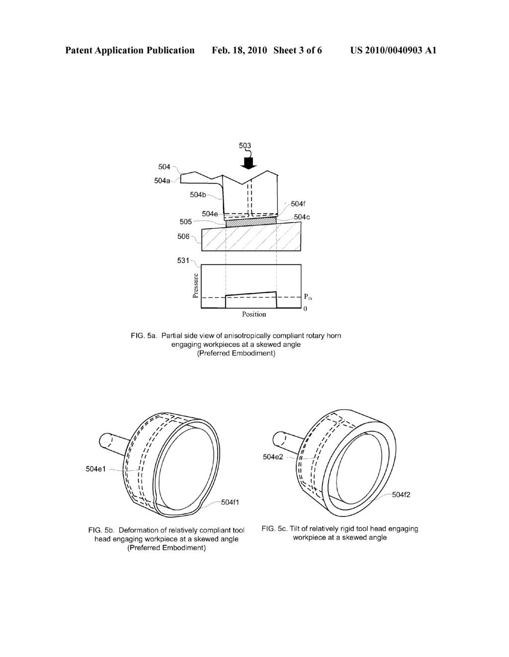 Anisotropically compliant horns for ultrasonic vibratory solid-state bonding - diagram, schematic, and image 04