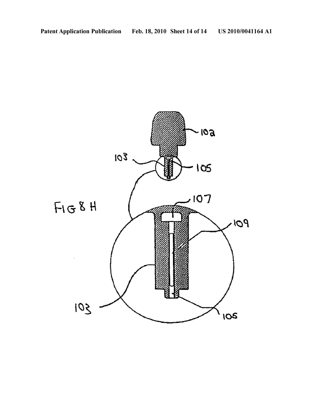 Mechanical device for mixing a fluid sample with a treatment solution - diagram, schematic, and image 15