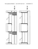 SPLIT-GATE DRAM WITH MUGFET, DESIGN STRUCTURE, AND METHOD OF MANUFACTURE diagram and image