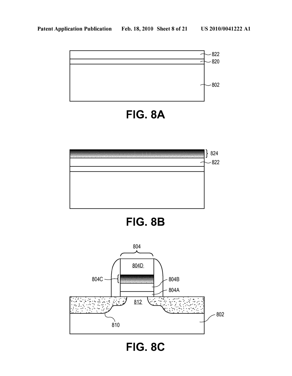 SONOS Type Stacks for Nonvolatile ChangeTrap Memory Devices and Methods to Form the Same - diagram, schematic, and image 09