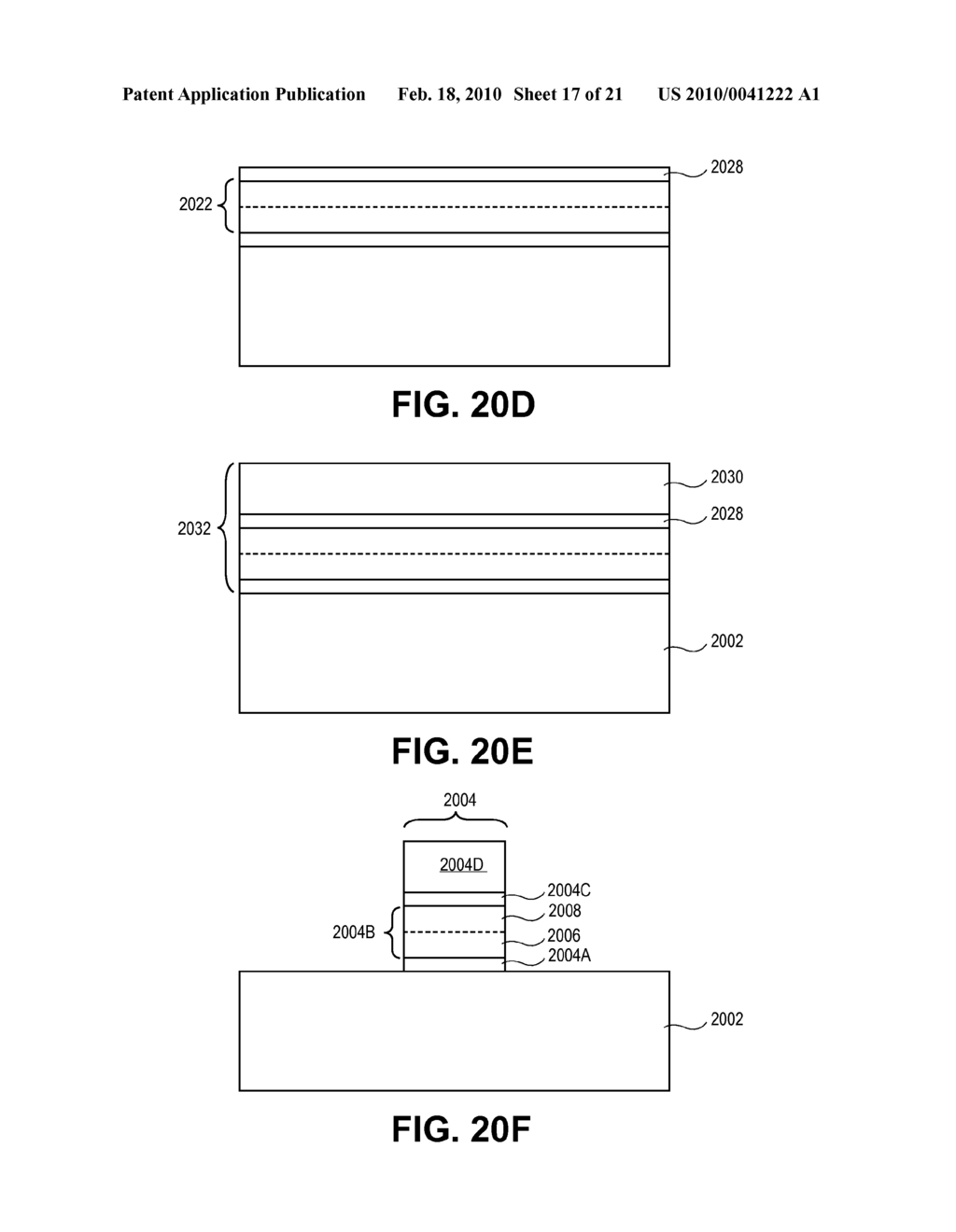 SONOS Type Stacks for Nonvolatile ChangeTrap Memory Devices and Methods to Form the Same - diagram, schematic, and image 18