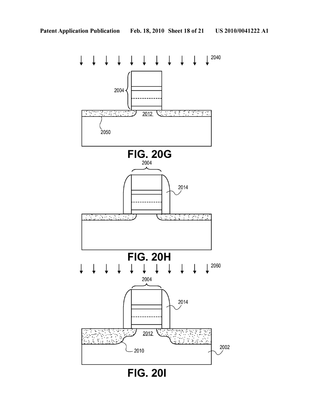 SONOS Type Stacks for Nonvolatile ChangeTrap Memory Devices and Methods to Form the Same - diagram, schematic, and image 19