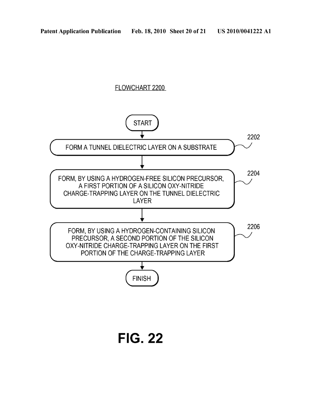 SONOS Type Stacks for Nonvolatile ChangeTrap Memory Devices and Methods to Form the Same - diagram, schematic, and image 21