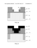 STRUCTURE, DESIGN STRUCTURE AND METHOD OF MANUFACTURING DUAL METAL GATE VT ROLL-UP STRUCTURE diagram and image