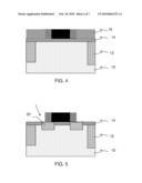 STRUCTURE, DESIGN STRUCTURE AND METHOD OF MANUFACTURING DUAL METAL GATE VT ROLL-UP STRUCTURE diagram and image