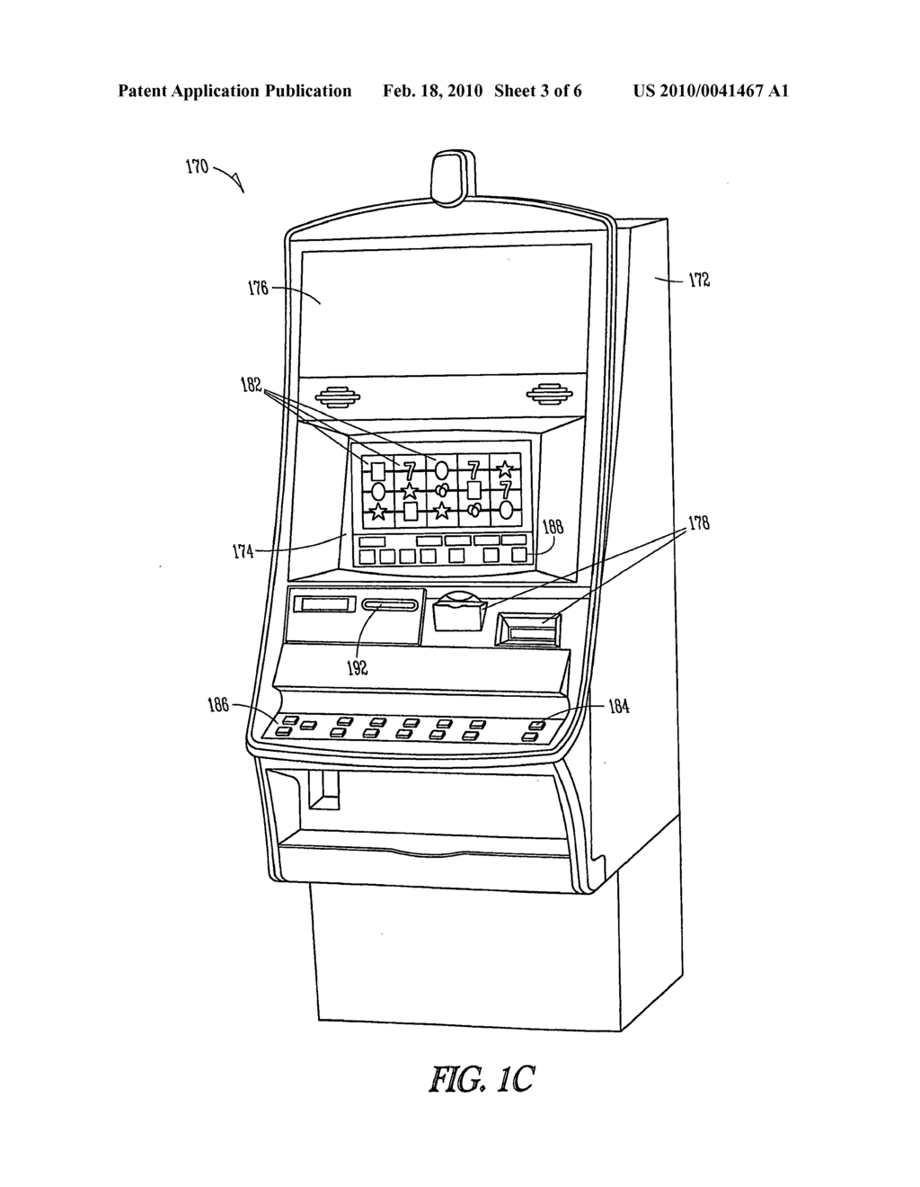 WAGERING GAME DEVICE HAVING UBIQUITOUS CHARACTER SET - diagram, schematic, and image 04