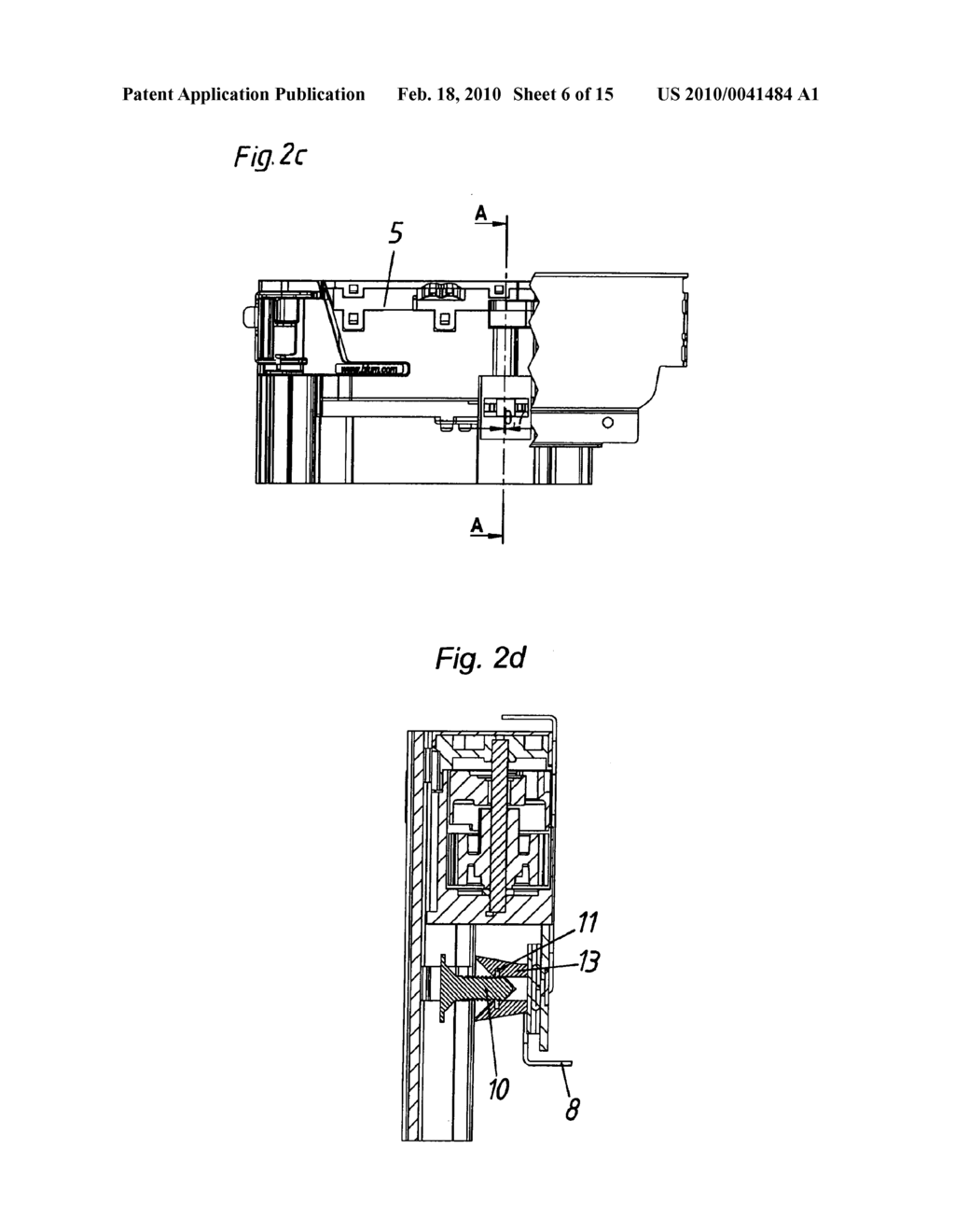 COUPLING FOR A MOVABLE PART OF A PIECE OF FURNITURE - diagram, schematic, and image 07