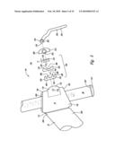 APPARATUS FOR POSITIONING A COMPONENT OF AN EXERCISE DEVICE diagram and image