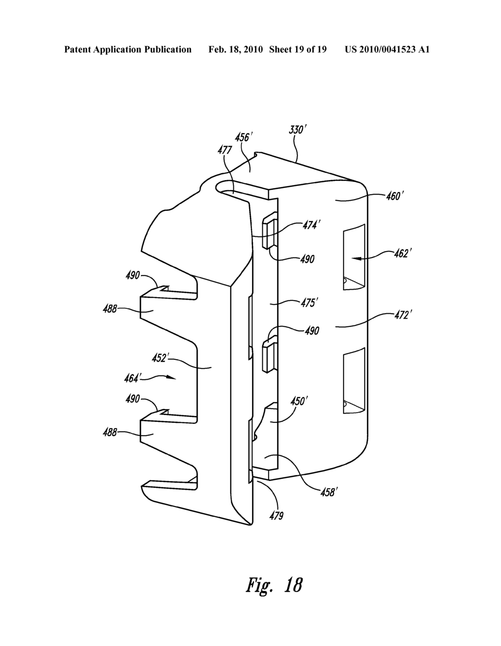 APPARATUS FOR POSITIONING A COMPONENT OF AN EXERCISE DEVICE - diagram, schematic, and image 20