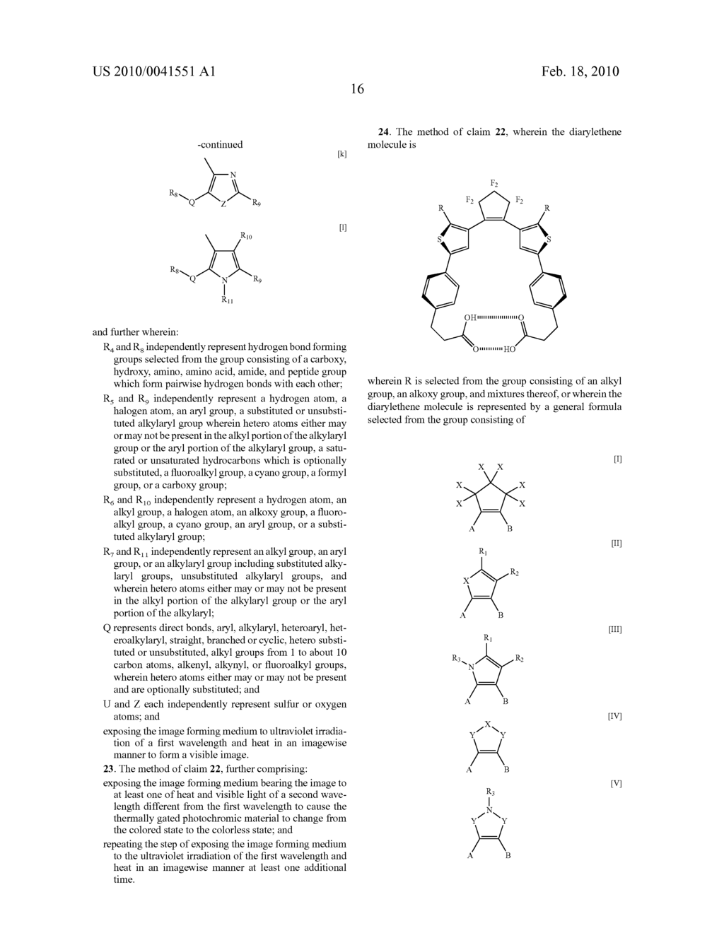 THERMALLY GATED PHOTOCHROMIC MEDIUM - diagram, schematic, and image 17