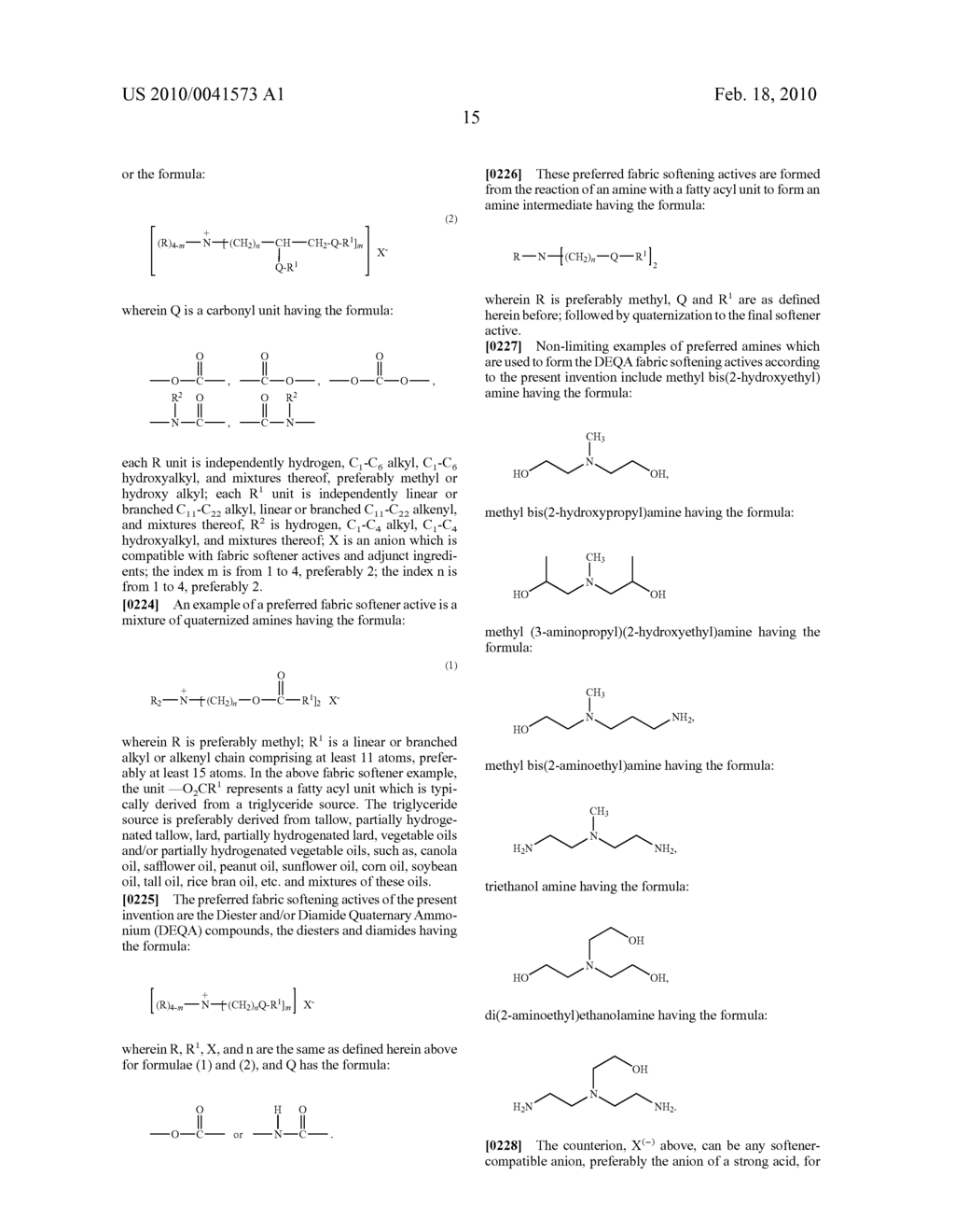 AMINE REACTION COMPOUNDS COMPRISING ONE OR MORE ACTIVE INGREDIENT - diagram, schematic, and image 16