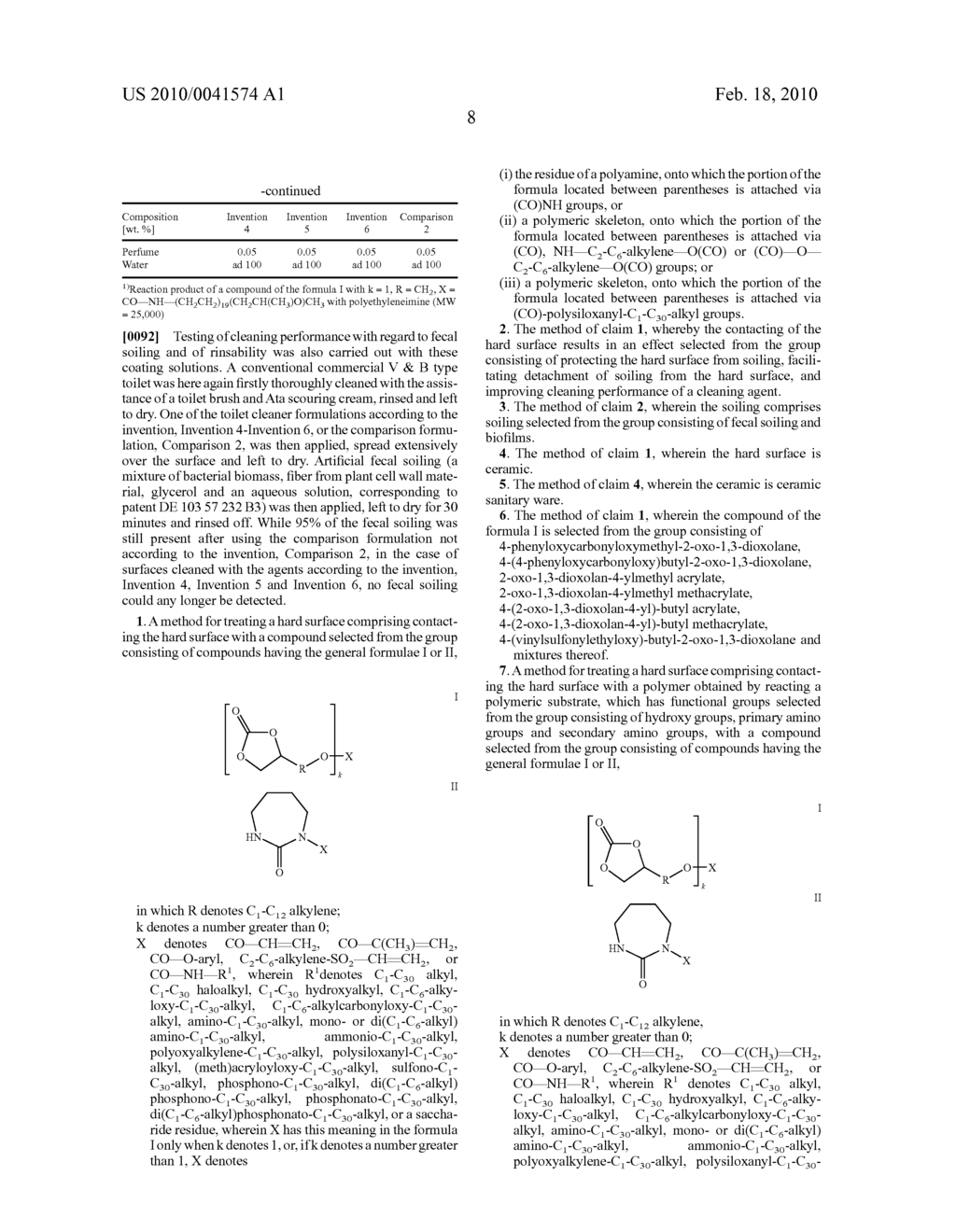 PRODUCT FOR TREATING HARD SURFACES - diagram, schematic, and image 09