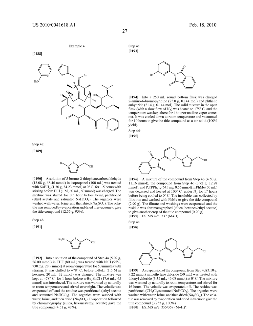 6-11 Bridged Oxime Erythromycin Derivatives - diagram, schematic, and image 28