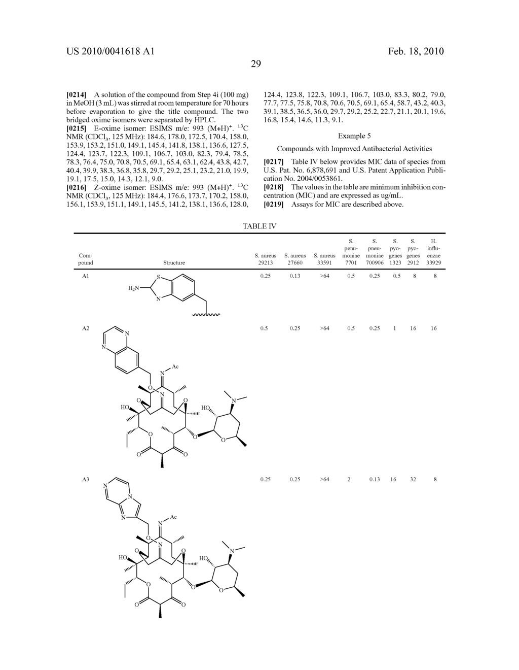 6-11 Bridged Oxime Erythromycin Derivatives - diagram, schematic, and image 30