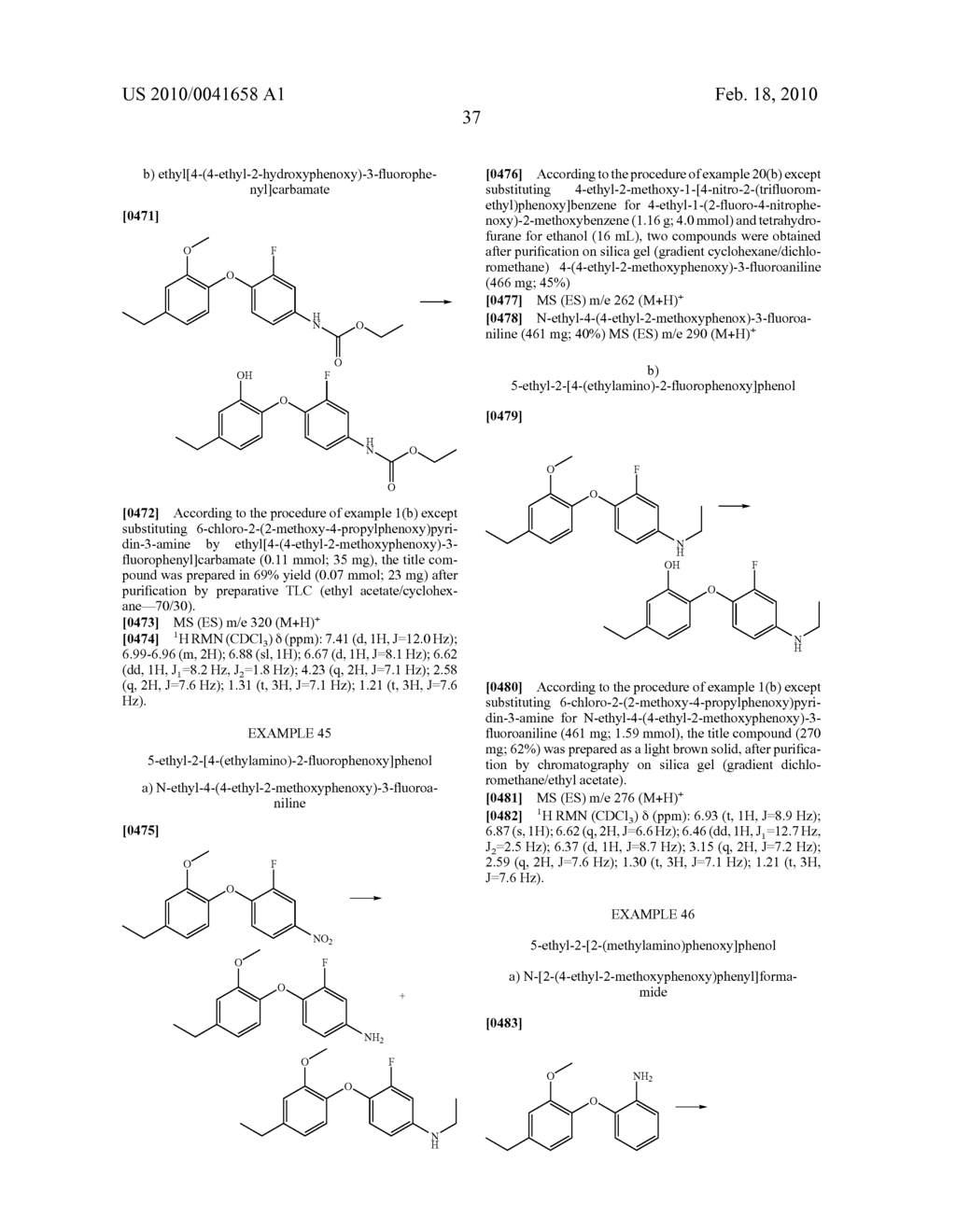 Hydroxyphenyl Derivatives and Biological Applications Thereof - diagram, schematic, and image 40