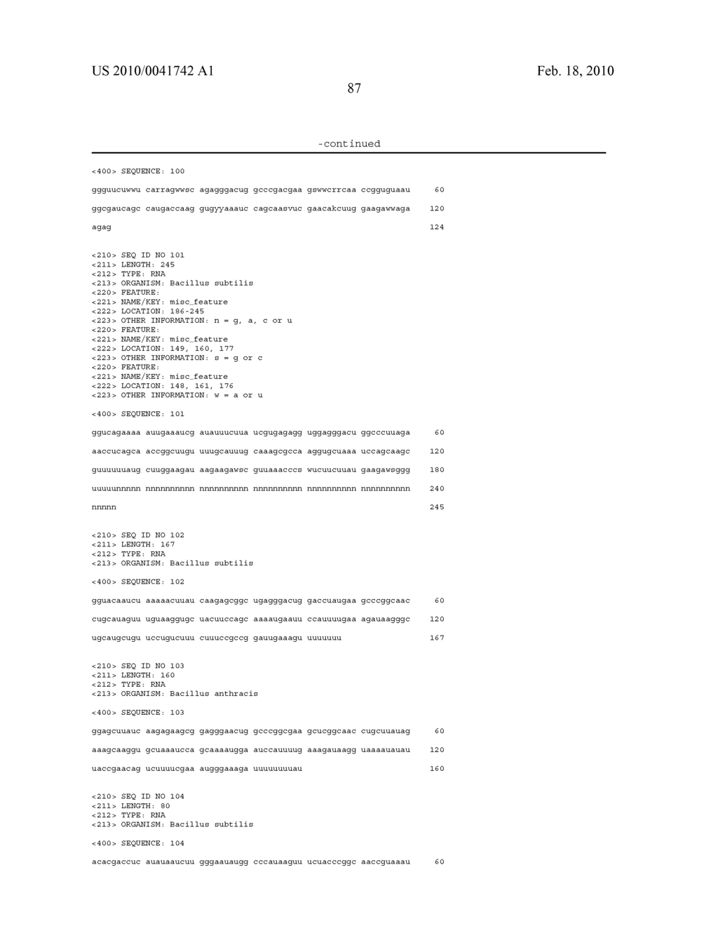 RIBOSWITCHES, METHODS FOR THEIR USE, AND COMPOSITIONS FOR USE WITH RIBOSWITCHES - diagram, schematic, and image 231