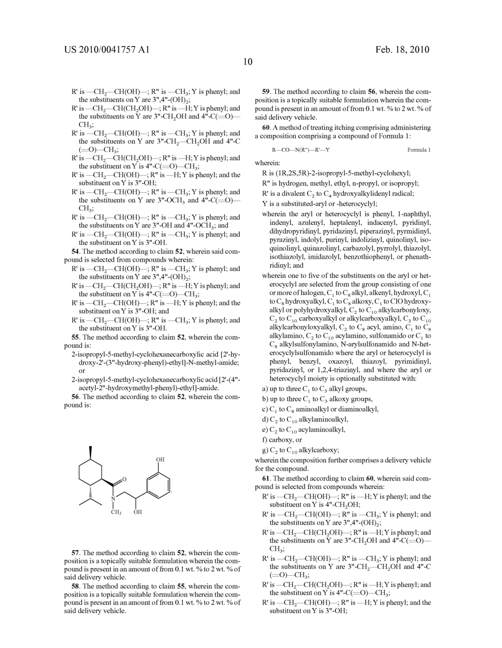 N-ARYL-HYDROXYALKYLIDENE-CARBOXAMIDE COMPOUNDS AND THEIR USE - diagram, schematic, and image 12