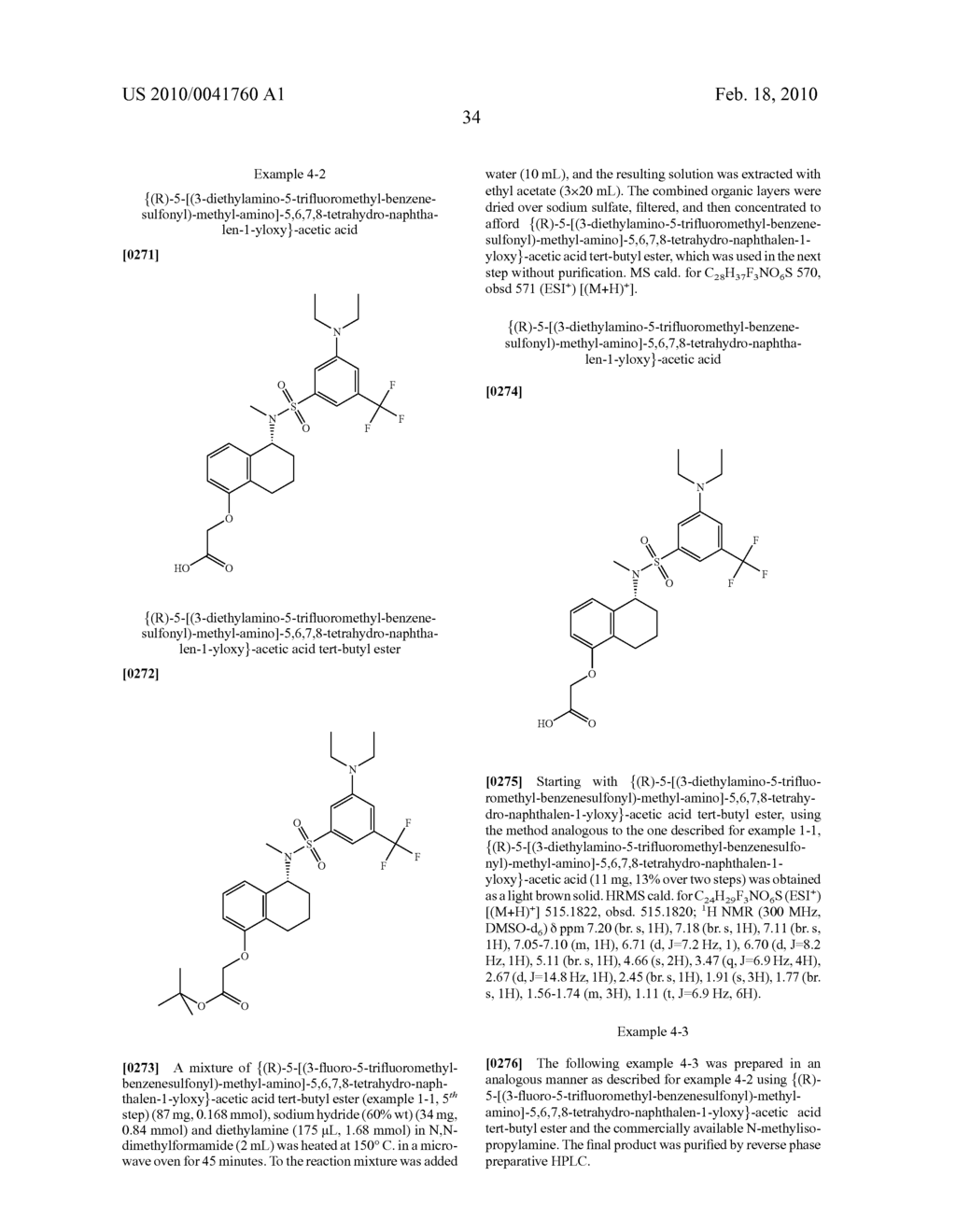 MONOARYL AMINOTETRALINES - diagram, schematic, and image 35