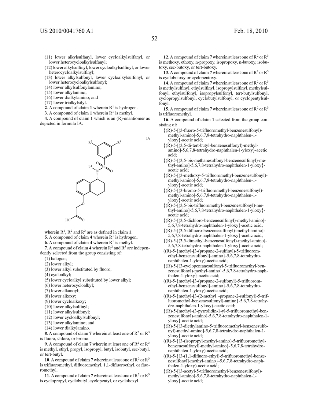 MONOARYL AMINOTETRALINES - diagram, schematic, and image 53