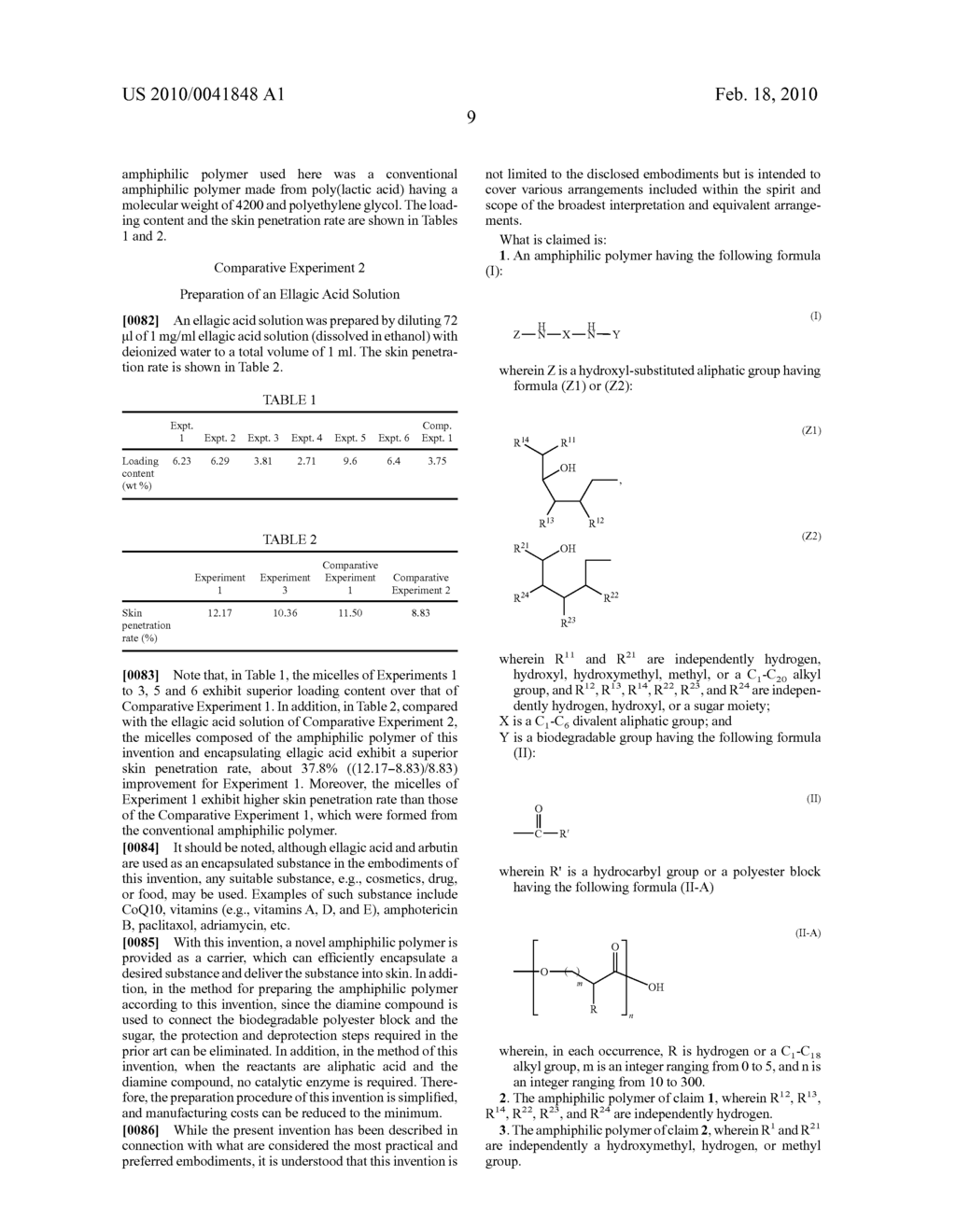 AMPHIPHILIC POLYMER AND METHOD FOR PREPARING THE SAME - diagram, schematic, and image 13