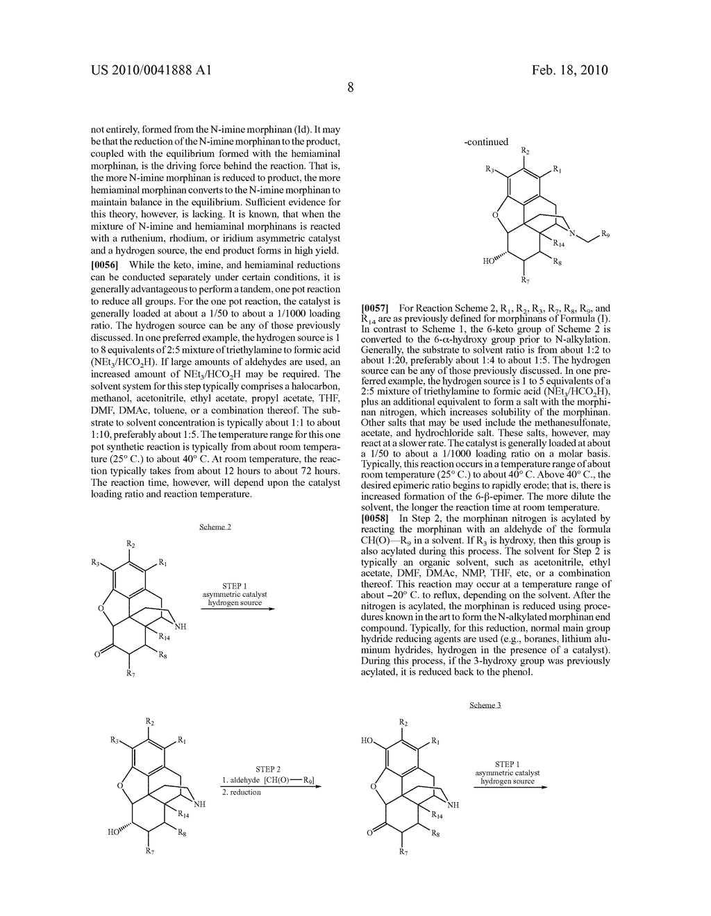 Process for the Preparation of 6-Alpha-Hydroxy-N-Alkylated Opiates - diagram, schematic, and image 09