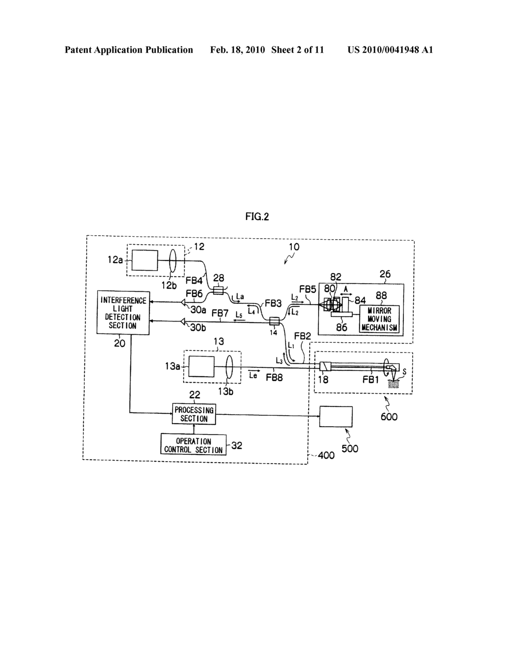 OPTICAL PROBE AND THREE-DIMENSIONAL IMAGE ACQUISITION APPARATUS - diagram, schematic, and image 03