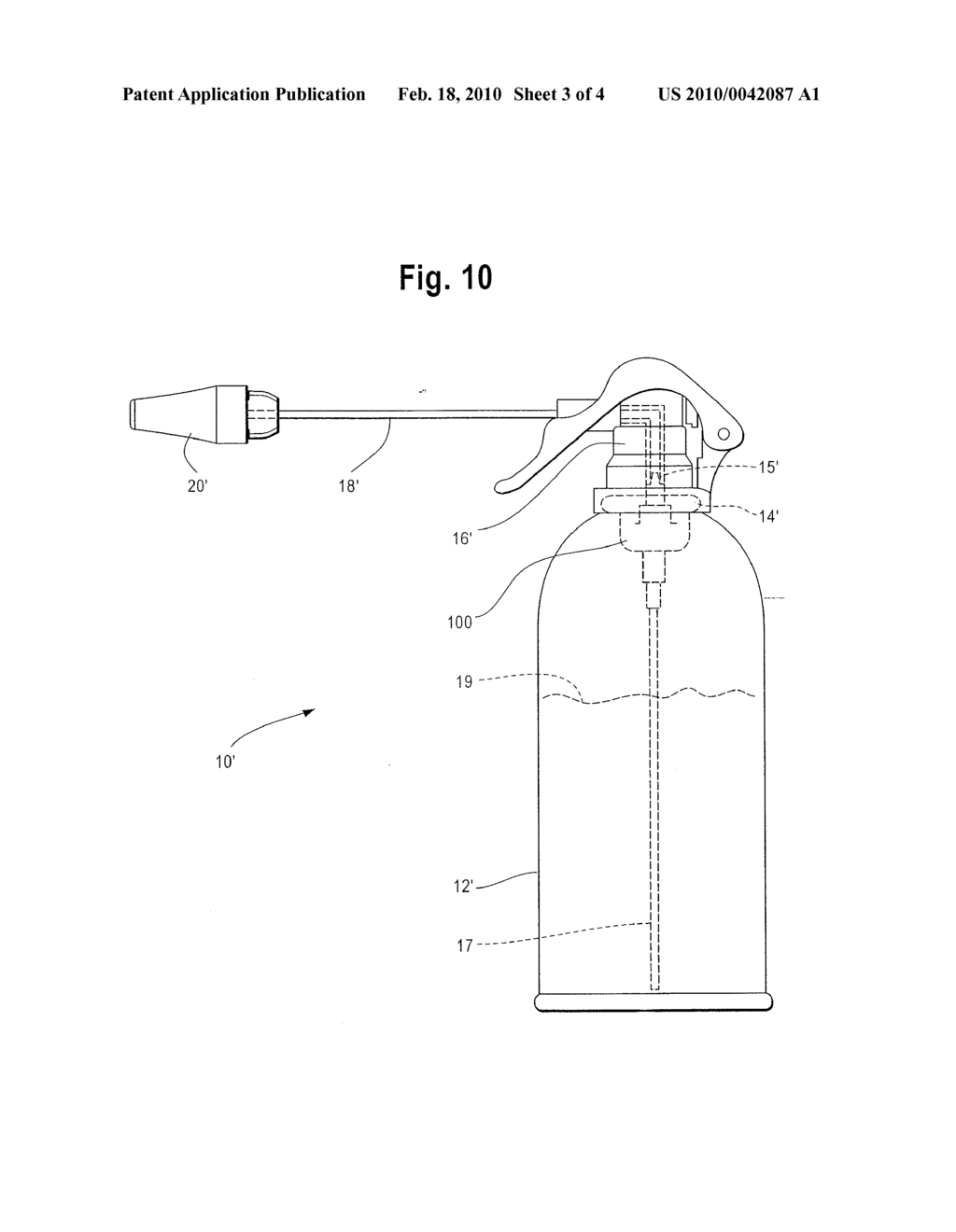 CRYOSURGICAL DEVICE WITH METERED DOSE - diagram, schematic, and image 04