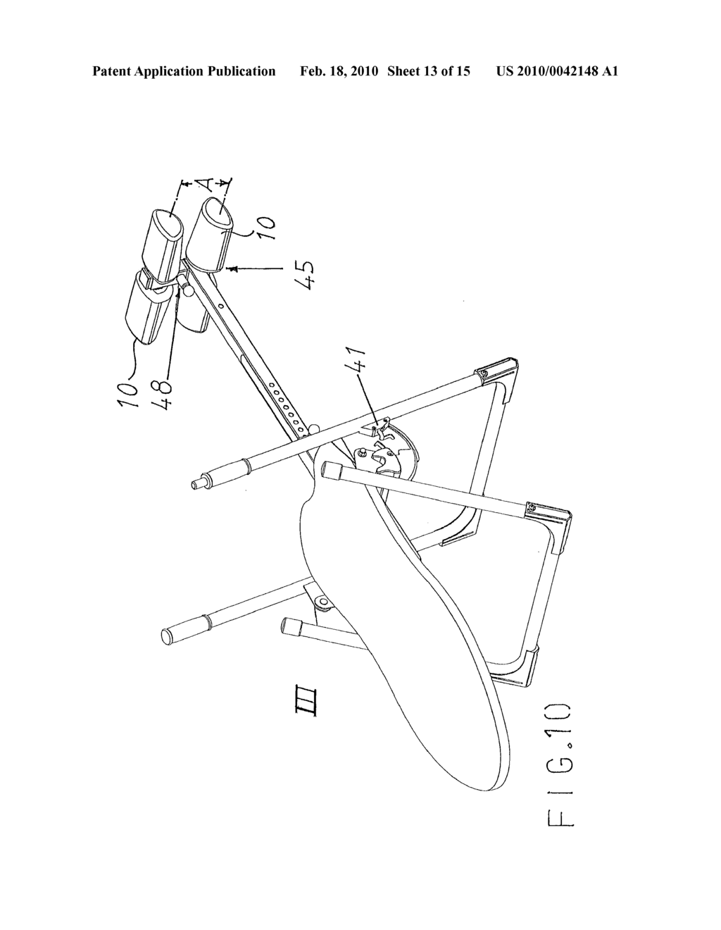 Device at a So-Called Back Bench for Arresting the Lying Part of the Bench in Desired Angular Setting - diagram, schematic, and image 14