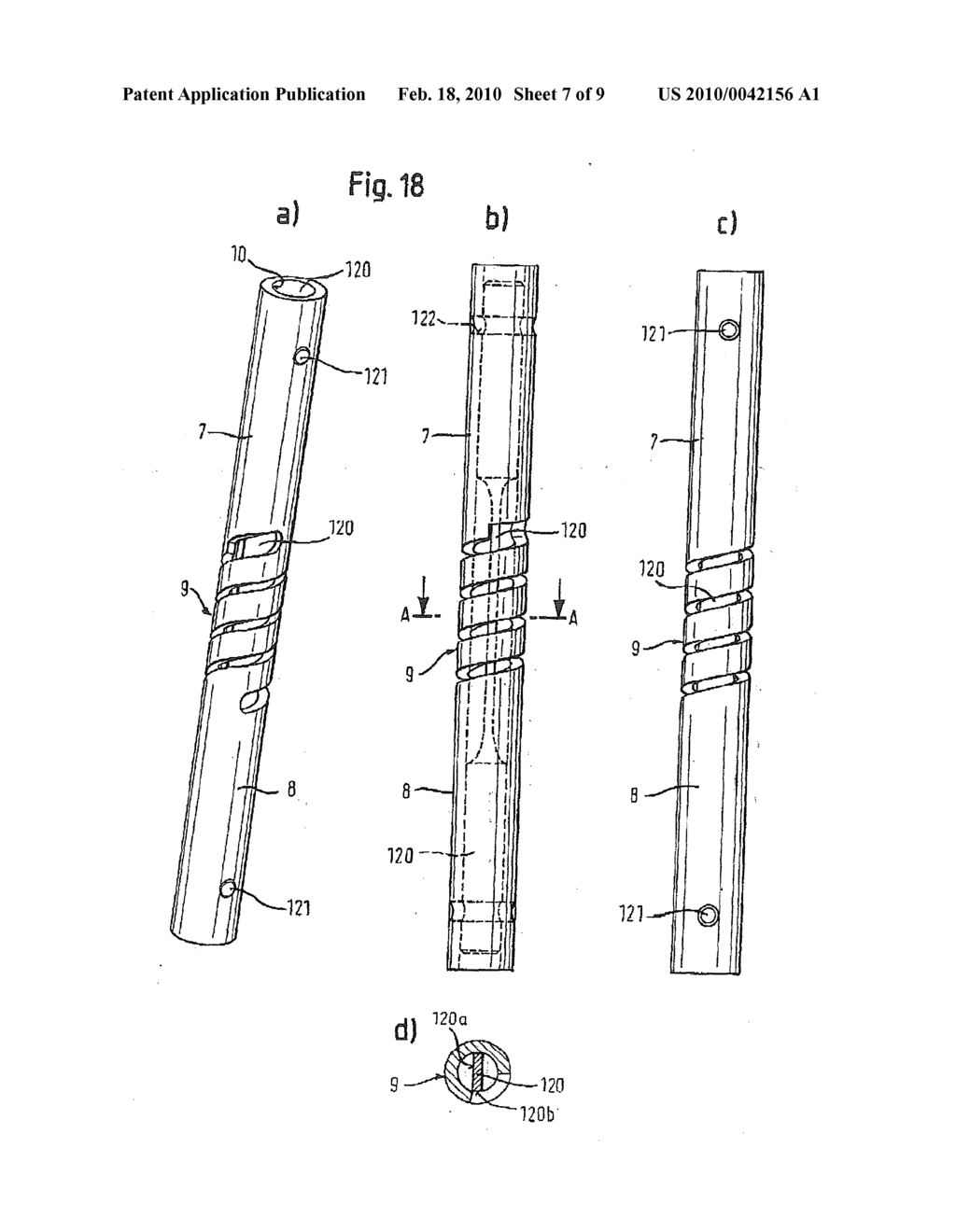 ROD-SHAPED IMPLANT ELEMENT WITH FLEXIBLE SECTION - diagram, schematic, and image 08