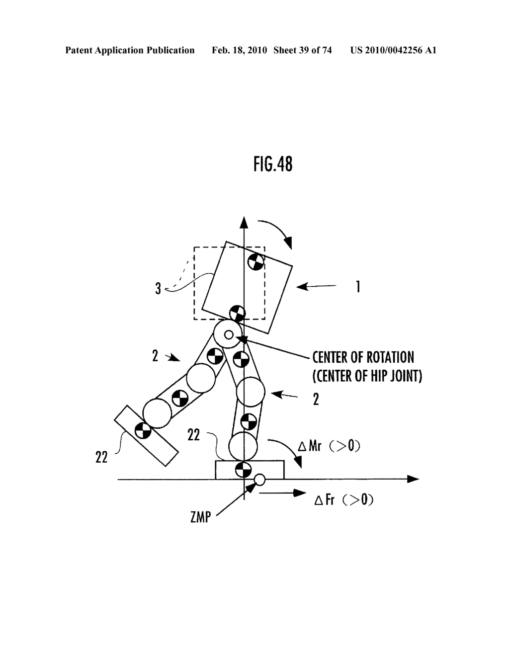 CONTROL DEVICE FOR LEGGED MOBILE ROBOT - diagram, schematic, and image 40