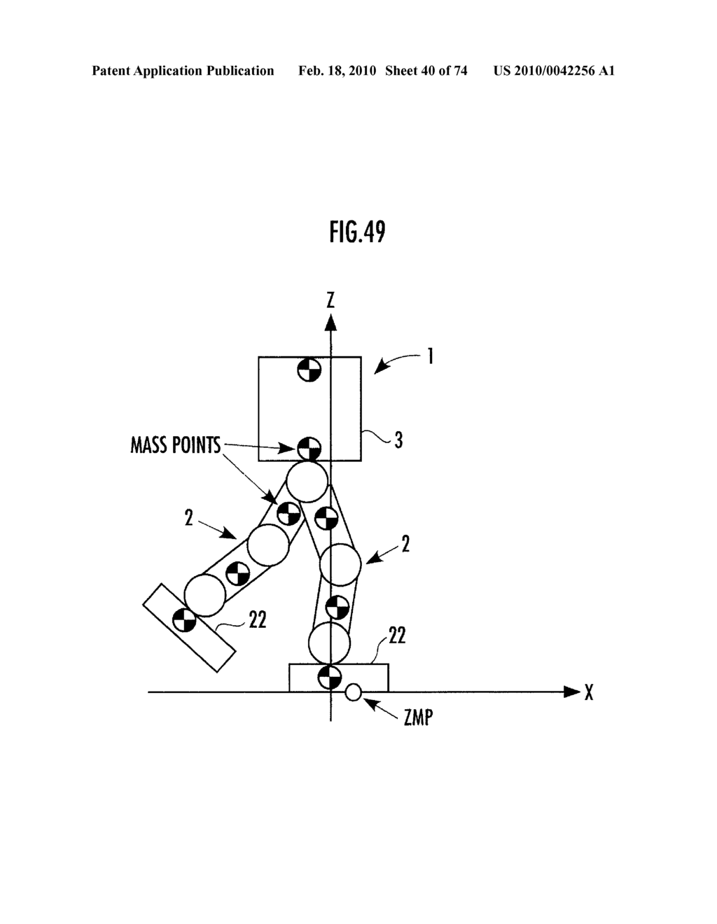 CONTROL DEVICE FOR LEGGED MOBILE ROBOT - diagram, schematic, and image 41