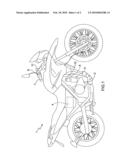 Control method and unit of an electric traction motorcycle according to the position of an accelerator grip diagram and image