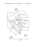 System and method employing short range communications for communicating and exchanging operational and logistical status information among a plurality of agricultural machines diagram and image