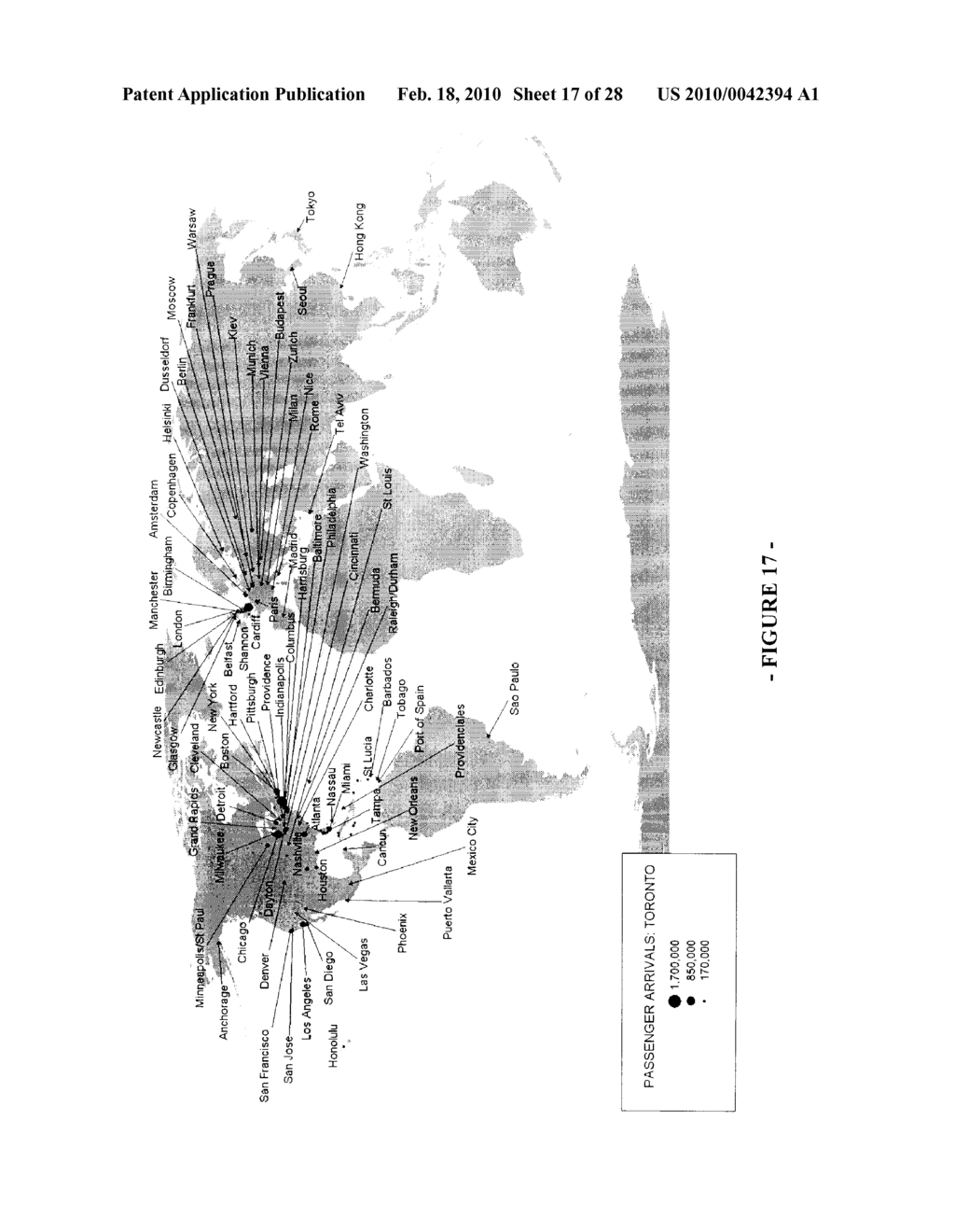 System and Method to Predict the Global Spread of Infectious Agents Via Commercial Air Travel - diagram, schematic, and image 18