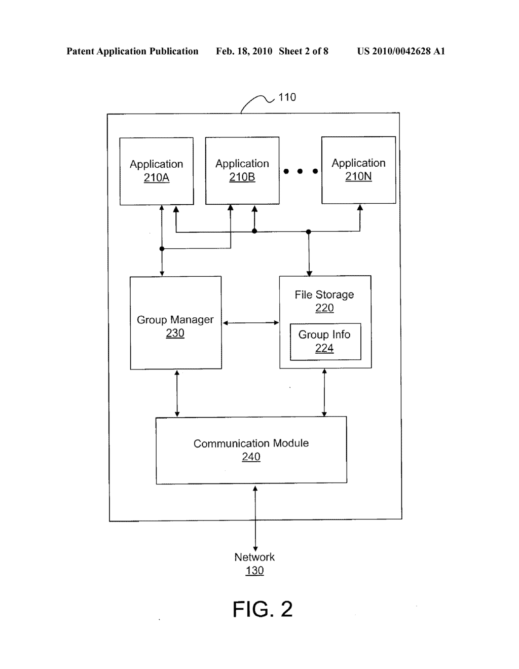 SHARING ACCESS TO CONTENT ITEMS USING GROUP INFORMATION AND ITEM INFORMATION - diagram, schematic, and image 03