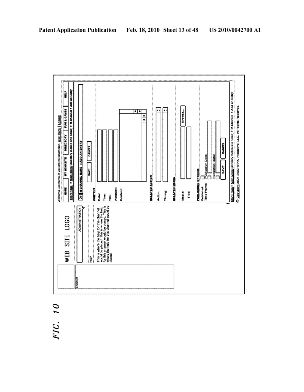 Method, Apparatus and System for Management of Information Content for Enhanced Accessibility Over Wireless Communication Networks - diagram, schematic, and image 14