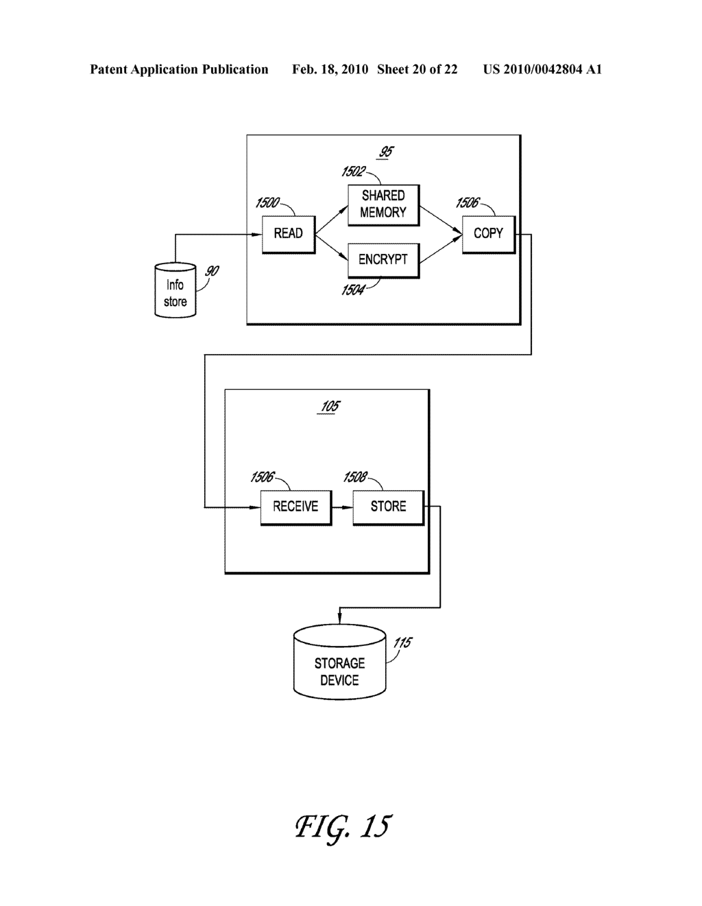 SYSTEMS AND METHODS FOR TRANSFERRING DATA IN A BLOCK-LEVEL STORAGE OPERATION - diagram, schematic, and image 21