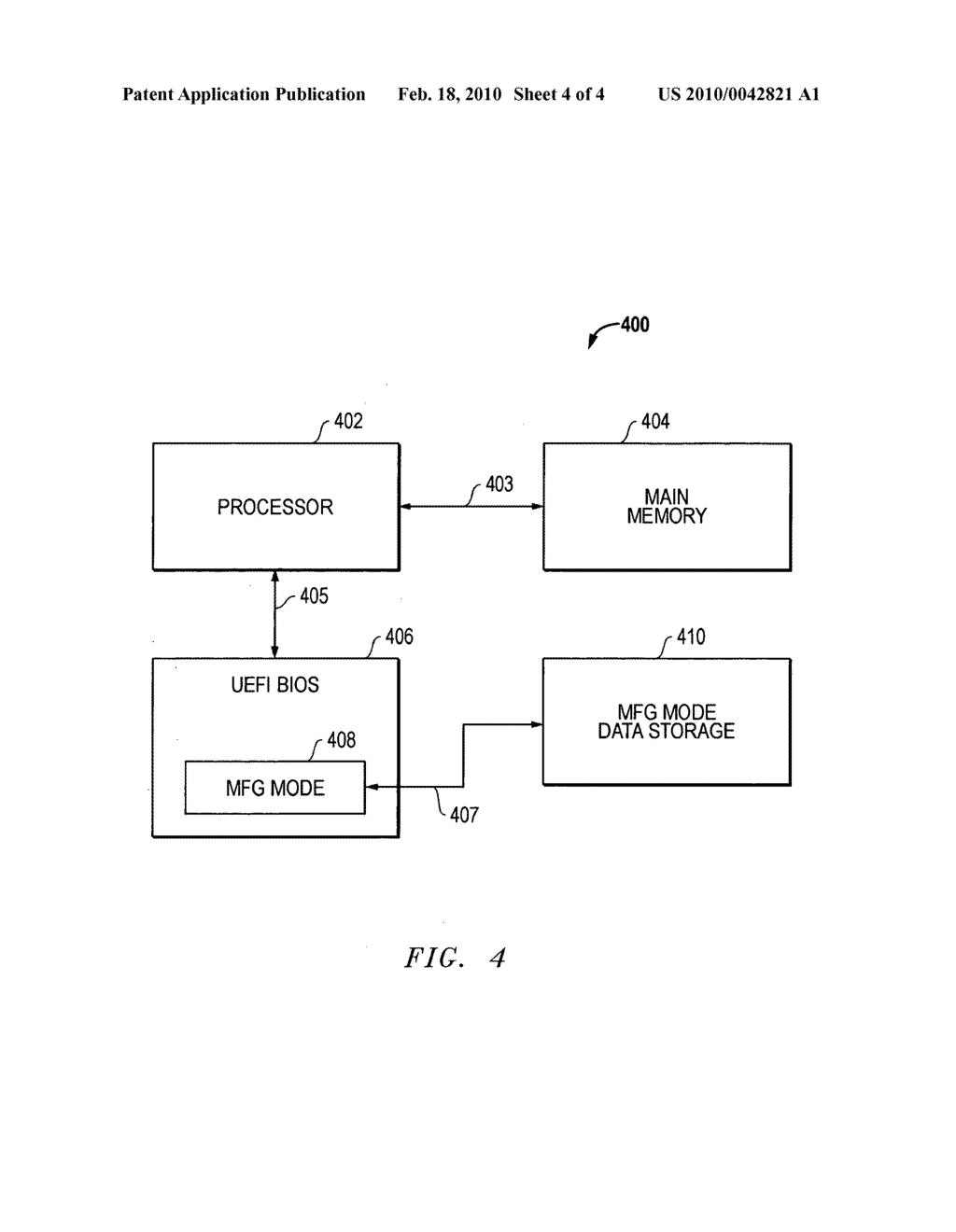 Methods and systems for providing manufacturing mode detection and functionality in a UEFI BIOS - diagram, schematic, and image 05