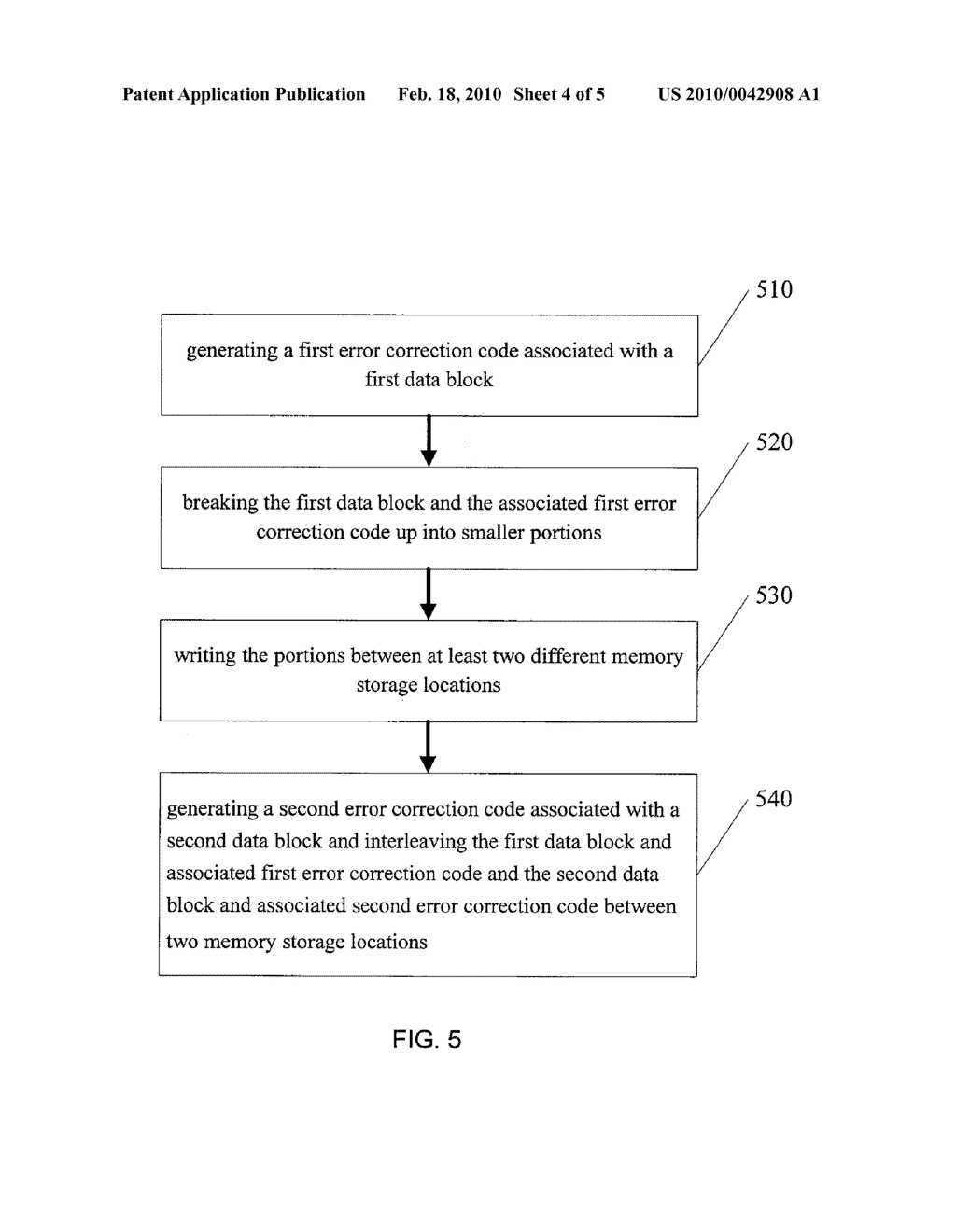 DATA AND ERROR CORRECTION CODE MIXING DEVICE AND METHOD - diagram, schematic, and image 05