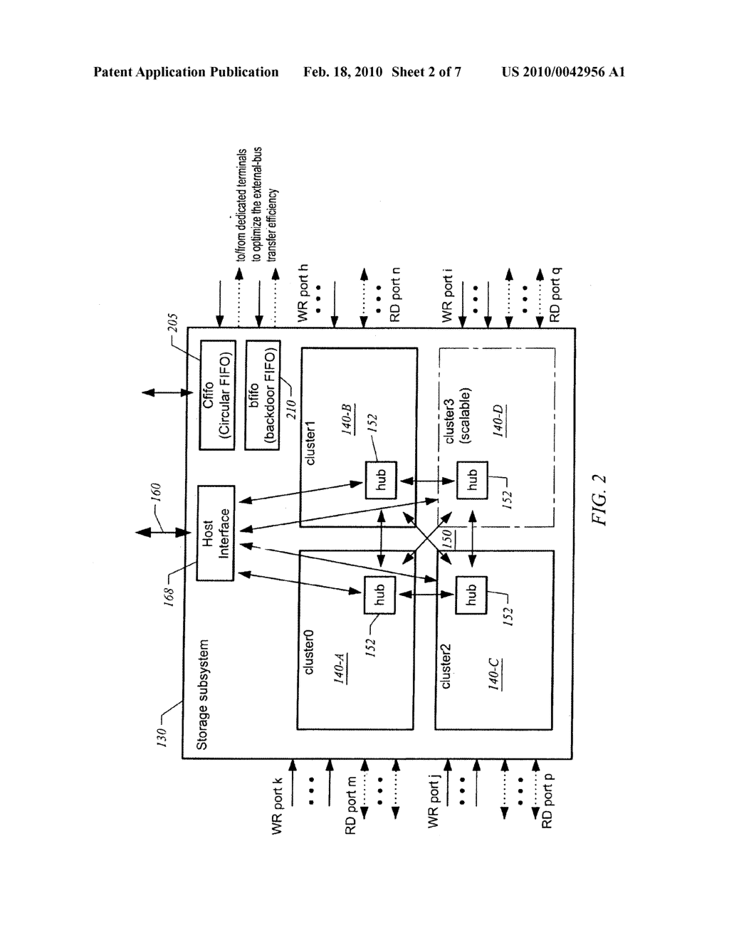 System, and Method, And Computer Readable Medium For Designing A Scalable Clustered Storage Integrated Circuit For Multi-Media Processing - diagram, schematic, and image 03