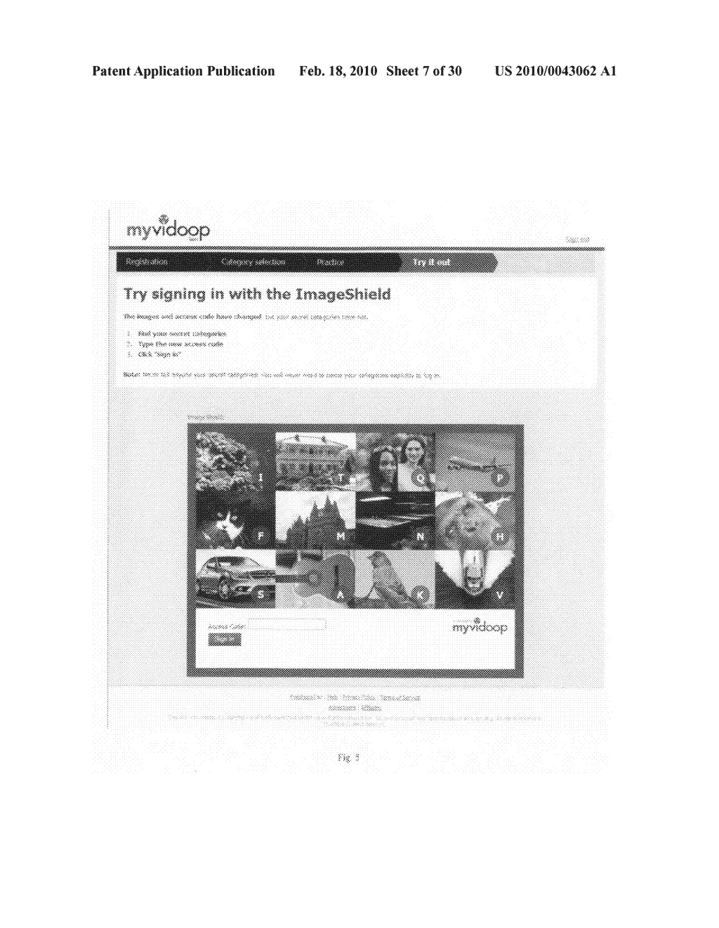 Methods and Systems for Management of Image-Based Password Accounts - diagram, schematic, and image 08