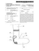 GARMENT INCLUDING ANKLE CUSHION AND METHOD OF MAKING SAME diagram and image