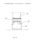 GARMENT INCLUDING ANKLE CUSHION AND METHOD OF MAKING SAME diagram and image